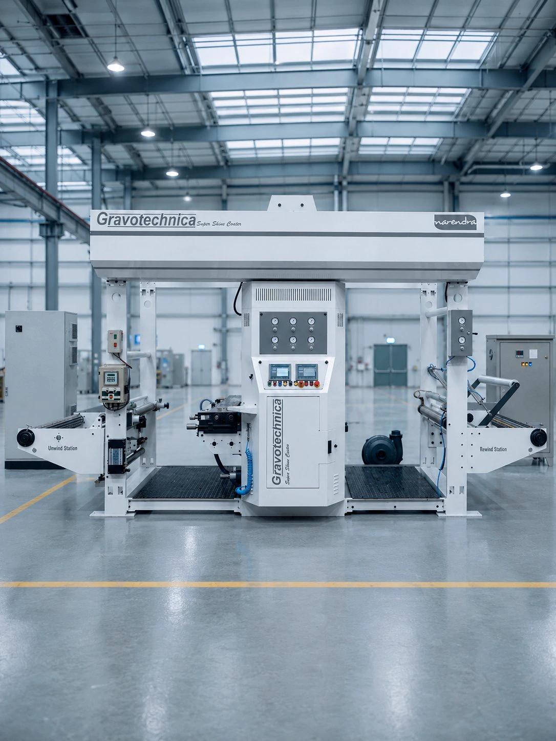 Narendra GravoCoat UV coating line