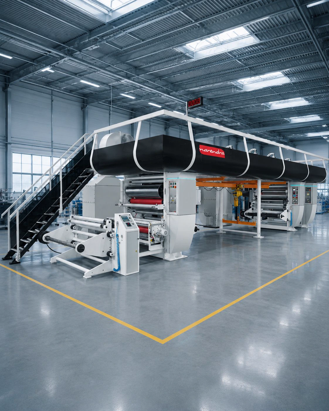 Narendra GravoLam Dry lamination line
